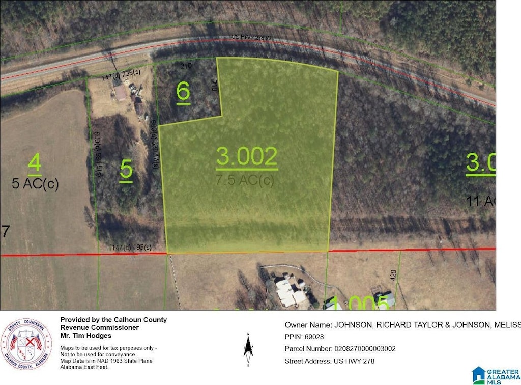 7.5ACRES US Highway 278 Unit 0, Piedmont, AL 36272