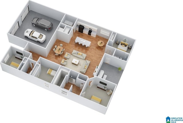 645 Fish Camp Rd, Chelsea, AL 35043 - floor plan / room layout