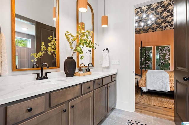 1761 Gable Way, Hoover, AL 35244 - full bathroom with double vanity and ensuite bath