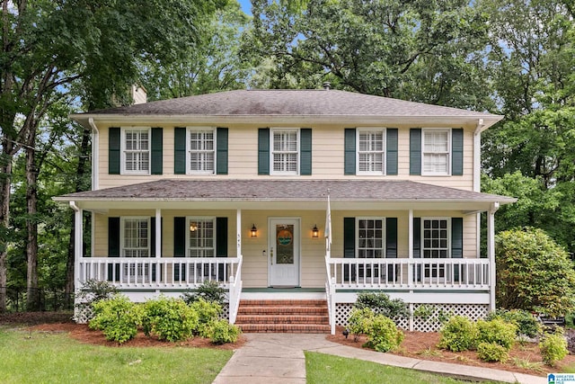 545 Russet Bend Dr, Hoover, AL 35244 - colonial inspired home featuring covered porch