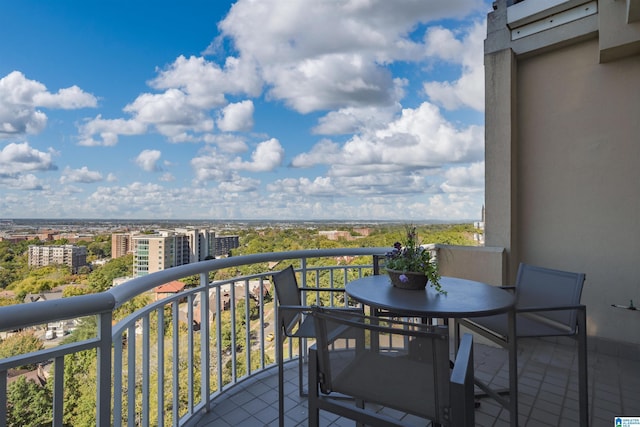 2600 Arlington Ave Unit 80, Birmingham, AL 35205 - balcony with a view of city
