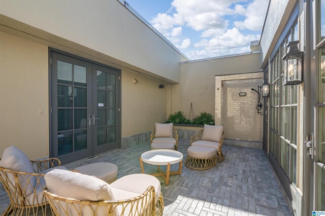 2600 Arlington Ave Unit 80, Birmingham, AL 35205 - view of patio / terrace with french doors