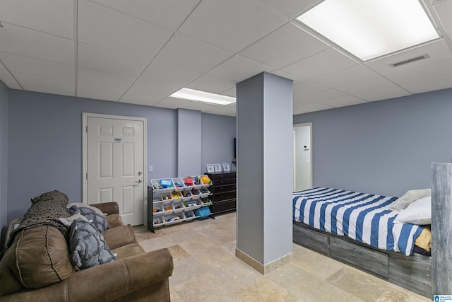 200 Asphodel Dr, Dothan, AL 36303 - bedroom featuring a drop ceiling