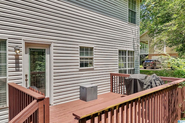 311 Hunter Hills Cir, Chelsea, AL 35043 - view of wooden terrace