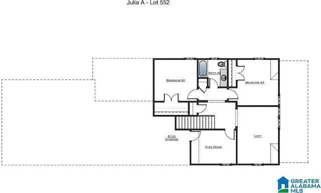 552 Village Green Way, Hoover, AL 35226 - property floor plan