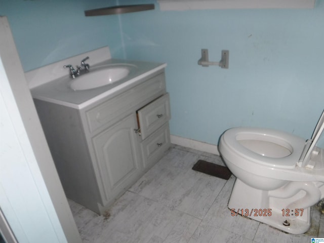 530 Sand Rock Ave, Leesburg, AL 35983 - bathroom with vanity and toilet
