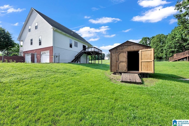 200 Shady Point Rd, Locust Fork, AL 35097 - view of shed featuring stairs and an attached garage