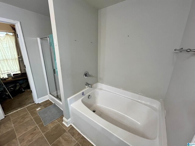 796 Michelle Mnr, Montevallo, AL 35115 - full bathroom with a bath and a shower stall