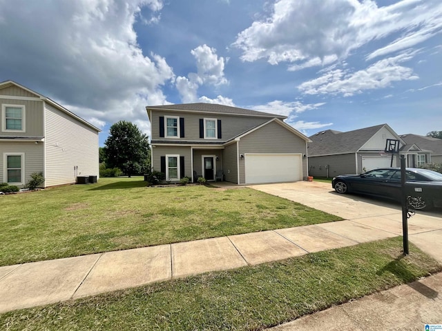 796 Michelle Mnr, Montevallo, AL 35115 - traditional-style house featuring driveway, a garage, and a front yard