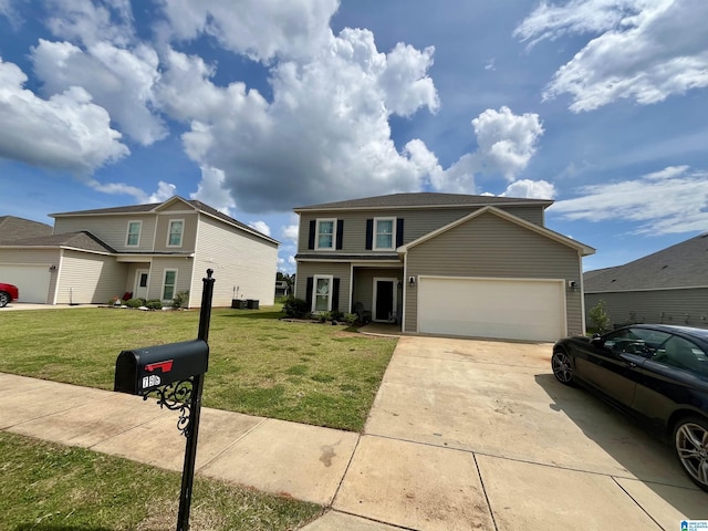 796 Michelle Mnr, Montevallo, AL 35115 - traditional home with driveway, a garage, and a front yard