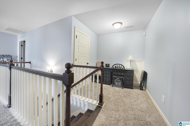 1037 Norman Way, Birmingham, AL 35242 - stairway with carpet flooring and baseboards
