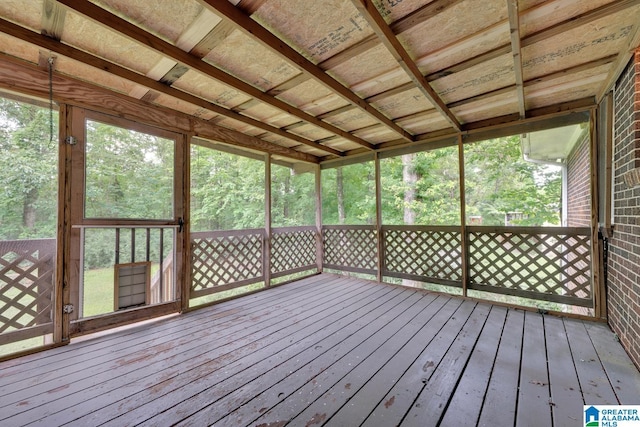 5420 Pine St, Sylvan Springs, AL 35118 - view of unfurnished sunroom