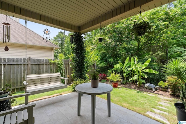 3096 Hidden Forest Cv, Montevallo, AL 35115 - view of patio