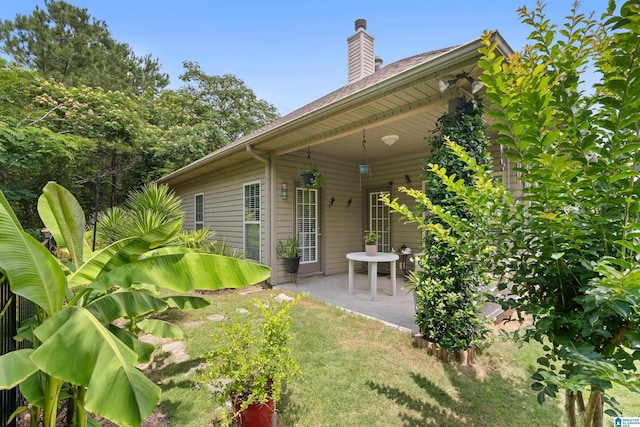 3096 Hidden Forest Cv, Montevallo, AL 35115 - view of yard with a patio