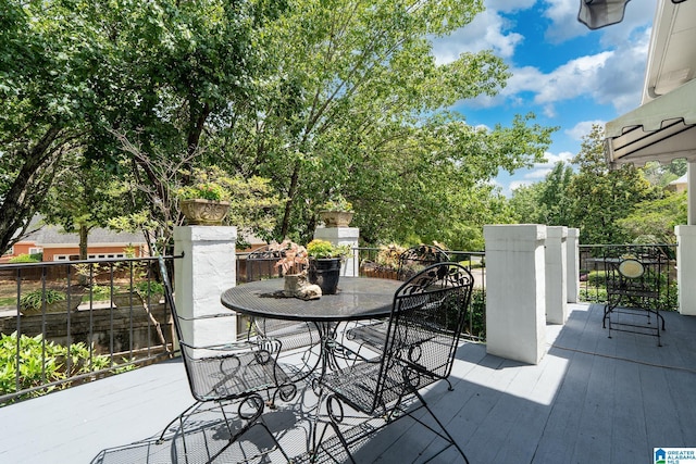 2300 Ridge Trl, Birmingham, AL 35242 - view of patio / terrace with outdoor dining area