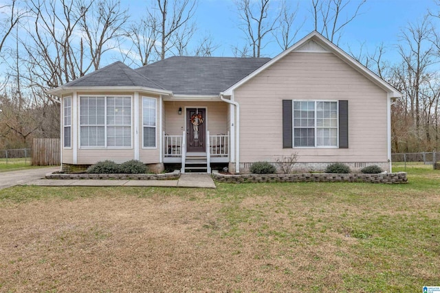 6720 Brittany Pl, Pinson, AL 35126 - view of front of house with covered porch and roof with shingles