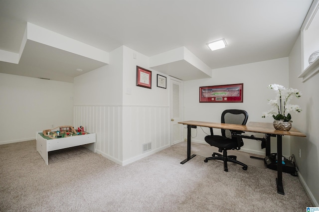1718 Windsor Blvd, Homewood, AL 35209 - carpeted home office with baseboards