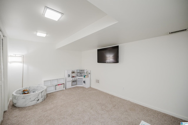 1718 Windsor Blvd, Homewood, AL 35209 - recreation room with carpet and baseboards