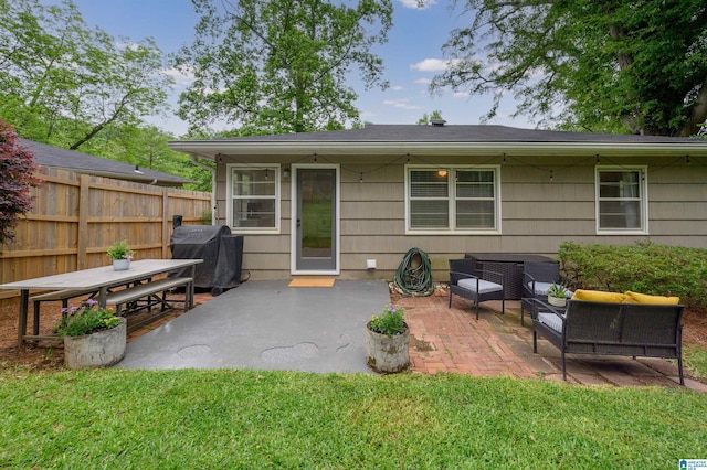 1718 Windsor Blvd, Homewood, AL 35209 - rear view of house featuring a patio and an outdoor hangout area