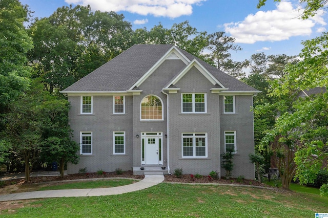 2103 Baneberry Dr, Birmingham, AL 35244 - colonial house with a front lawn and brick siding