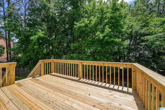 822 Boulder Ridge Cir, Hoover, AL 35244 - view of wooden terrace