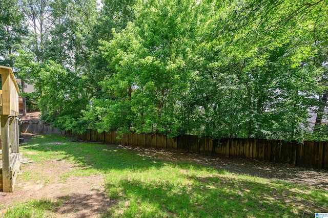 822 Boulder Ridge Cir, Hoover, AL 35244 - view of fenced backyard