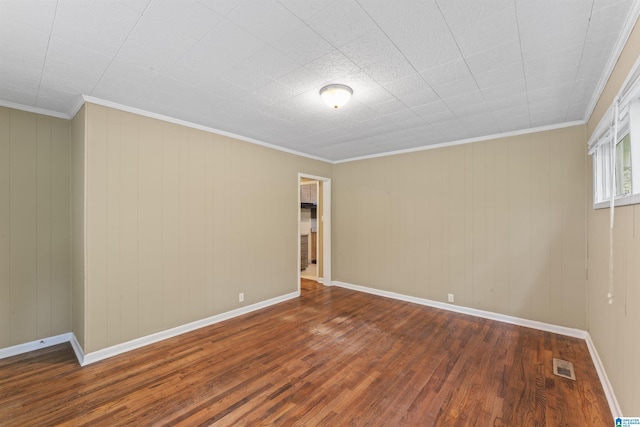 315 3rd Ave, Odenville, AL 35120 - unfurnished room featuring wood finished floors, baseboards, and crown molding