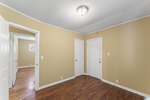 315 3rd Ave, Odenville, AL 35120 - unfurnished room with dark wood finished floors, crown molding, and baseboards