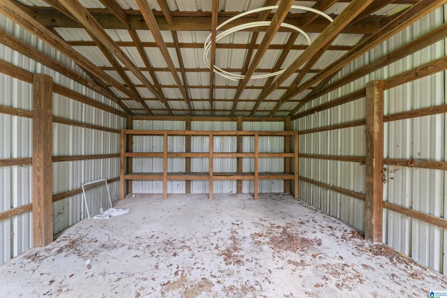 315 3rd Ave, Odenville, AL 35120 - garage with metal wall
