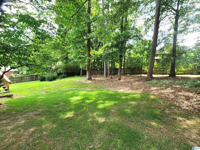 100 Redwood Dr, Trussville, AL 35173 - view of fenced backyard