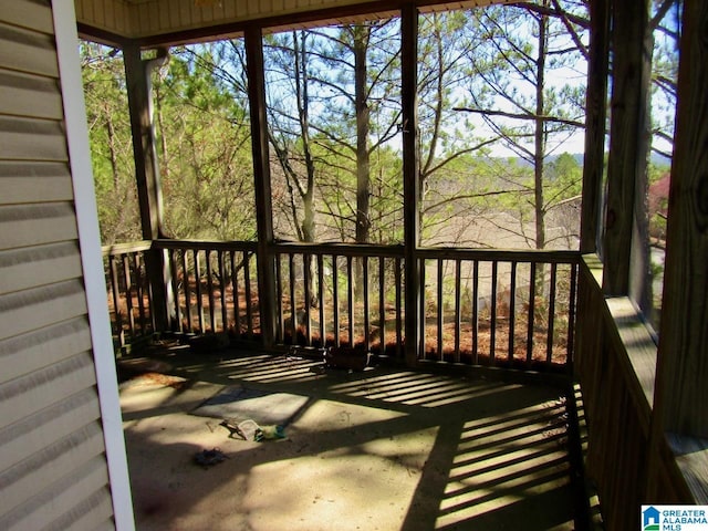 221 High Ridge Dr, Pelham, AL 35124 - view of wooden terrace