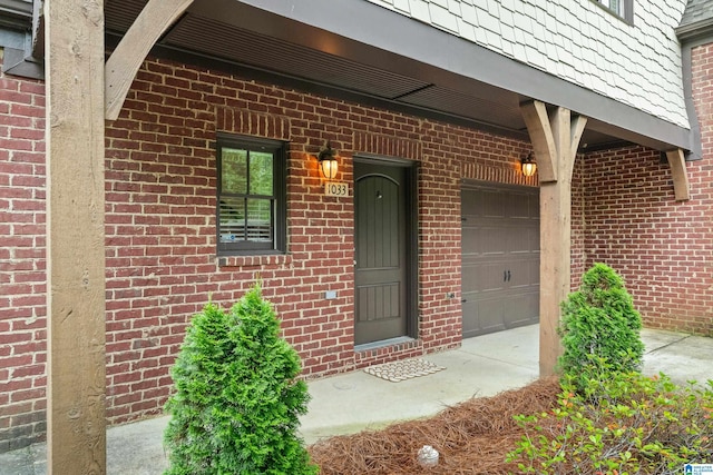 1033 Inverness Cove Way, Hoover, AL 35242 - entrance to property featuring brick siding and mansard roof