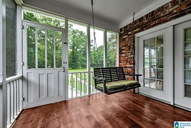 1700 Leisure Ln NW, Cullman, AL 35055 - view of unfurnished sunroom