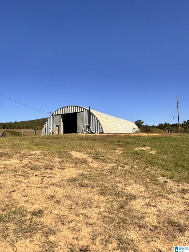 11791 Shoal Creek Dr, Ashville, AL 35953 - view of yard featuring an outbuilding