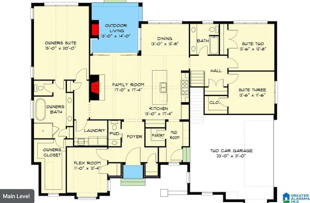 2137 Tyler Ln, Hoover, AL 35226 - room layout