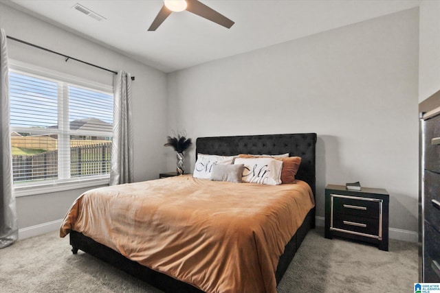 27281 Mckenna Dr, Athens, AL 35613 - carpeted bedroom featuring baseboards and a ceiling fan