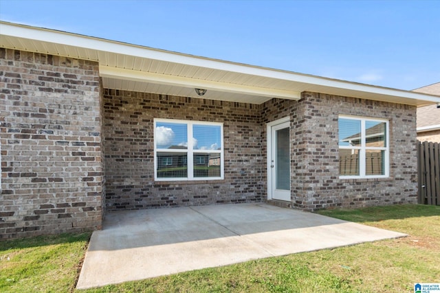 27281 Mckenna Dr, Athens, AL 35613 - entrance to property featuring a patio area and brick siding