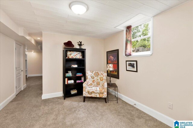 1222 Eagle Park Rd, Birmingham, AL 35242 - sitting room featuring carpet flooring and baseboards