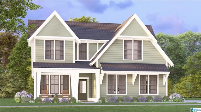 5080 Simms Rdg, Pelham, AL 35124 - view of front of home with roof with shingles and a front yard