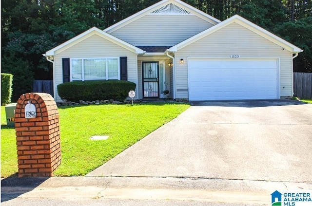 1829 Lake Park Ln, Center Point, AL 35215 - view of front facade featuring driveway and a garage