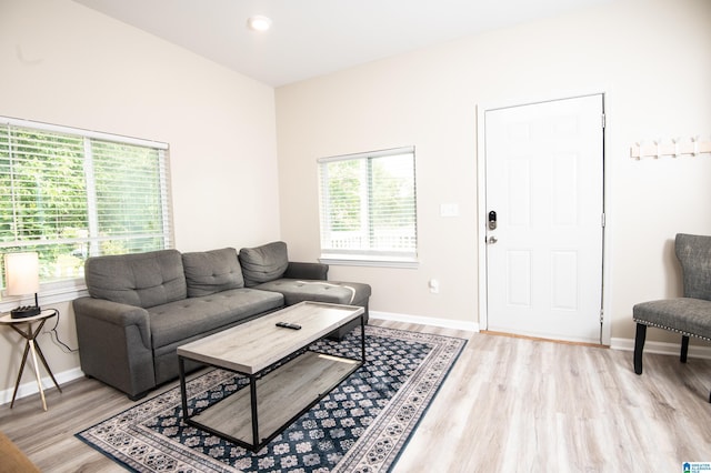 539 63rd St S, Birmingham, AL 35212 - living room with light wood-style floors and baseboards