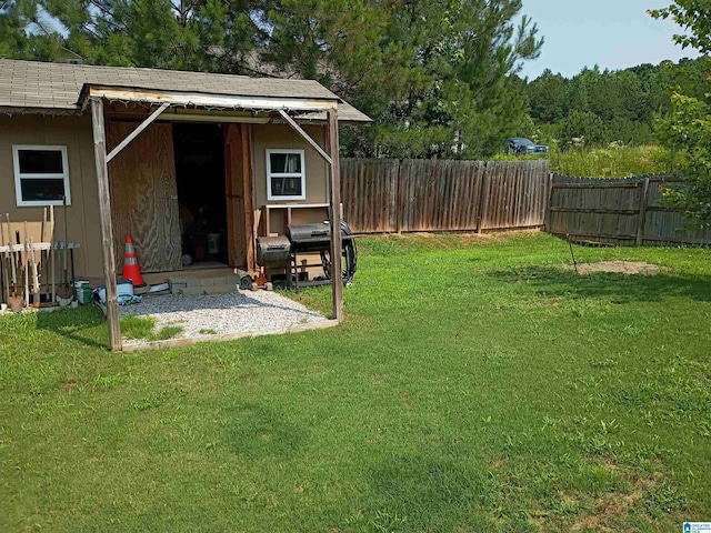 115 Clover St, Odenville, AL 35120 - view of yard featuring an outdoor structure