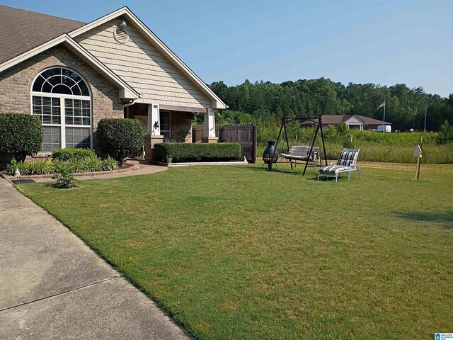 115 Clover St, Odenville, AL 35120 - view of yard