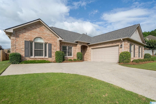 429 Eaton Rd, Hoover, AL 35242 - view of front of house with brick siding, a garage, driveway, and roof with shingles