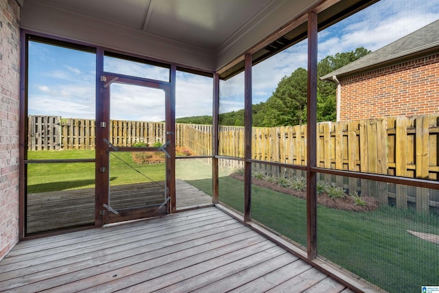 429 Eaton Rd, Hoover, AL 35242 - view of unfurnished sunroom