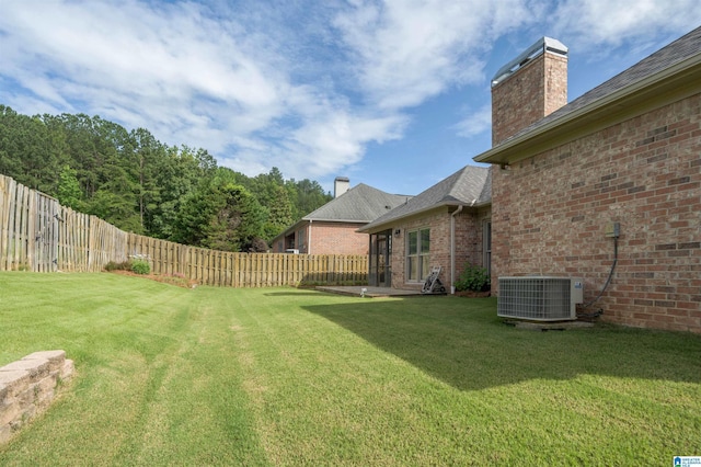 429 Eaton Rd, Hoover, AL 35242 - view of yard featuring central air condition unit