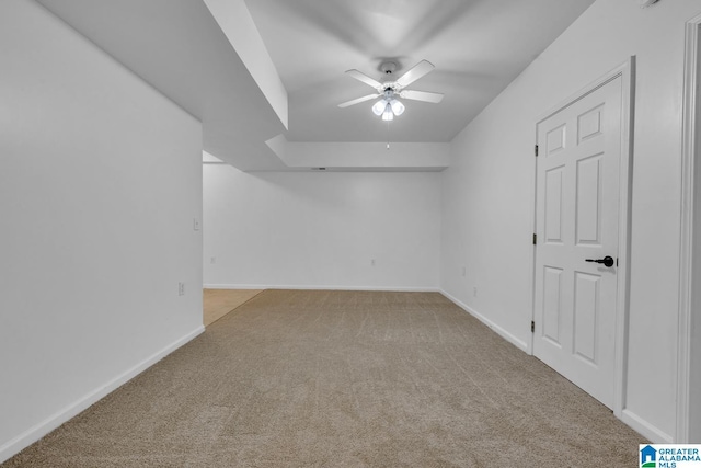 4728 Red Leaf Cir, Hoover, AL 35226 - unfurnished room featuring carpet flooring, a ceiling fan, and baseboards