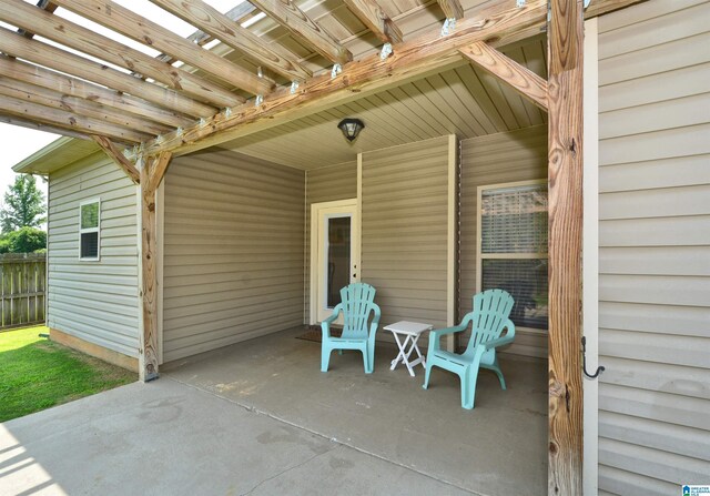 100 Weeping Cir, Wilsonville, AL 35186 - view of patio / terrace