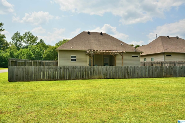100 Weeping Cir, Wilsonville, AL 35186 - view of yard with a pergola