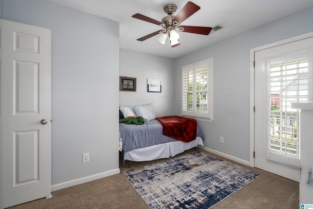 145 Lake Davidson Ln, Helena, AL 35080 - bedroom featuring carpet flooring and a ceiling fan
